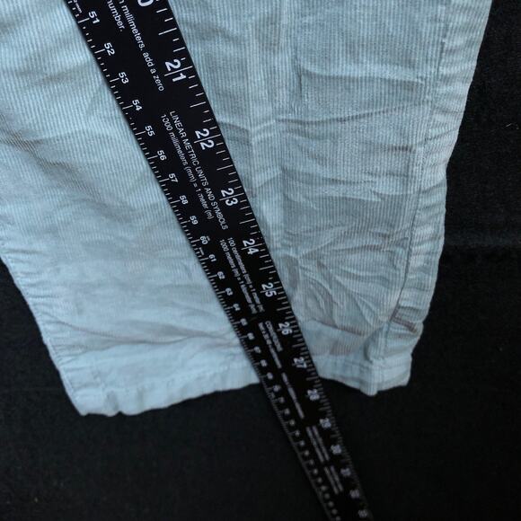 Sperry Womens Jeans Light Blue Corduroy Mid Rise Straight 100% Cotton 28 - Picture 8 of 13